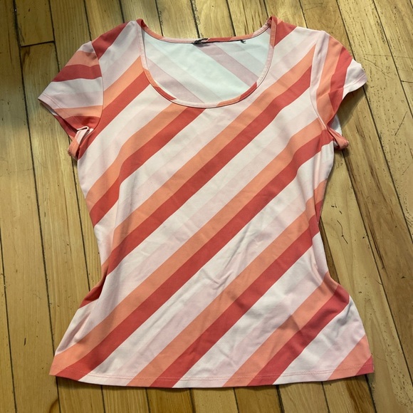 Vintage Striped Texture Two-Piece Shirt